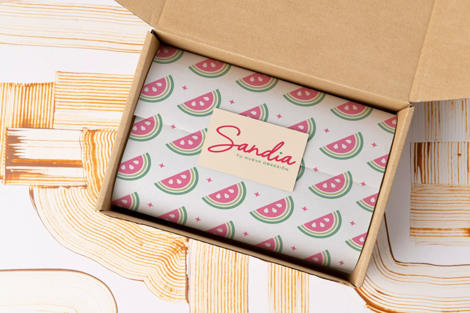 Caja de envio de Pantis de Sandia tu nueva obsesion
