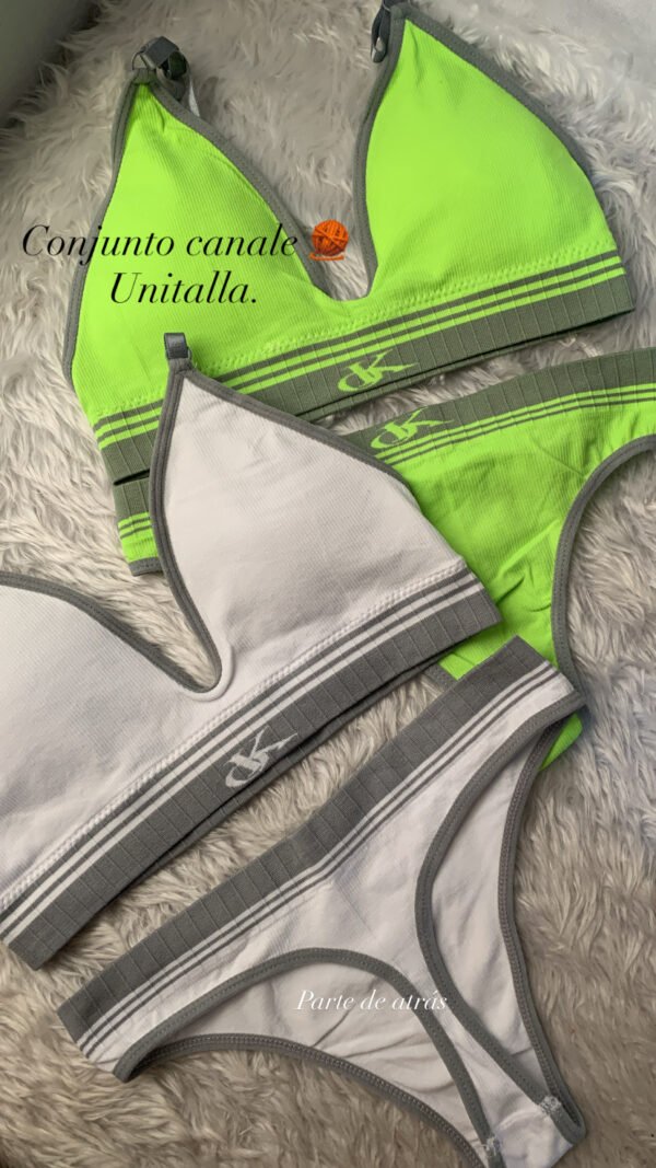 coordinado de algodon